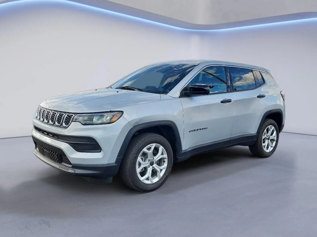 Used 2025 Silver Zynith Metallic Clearcoat Jeep Sport image 1