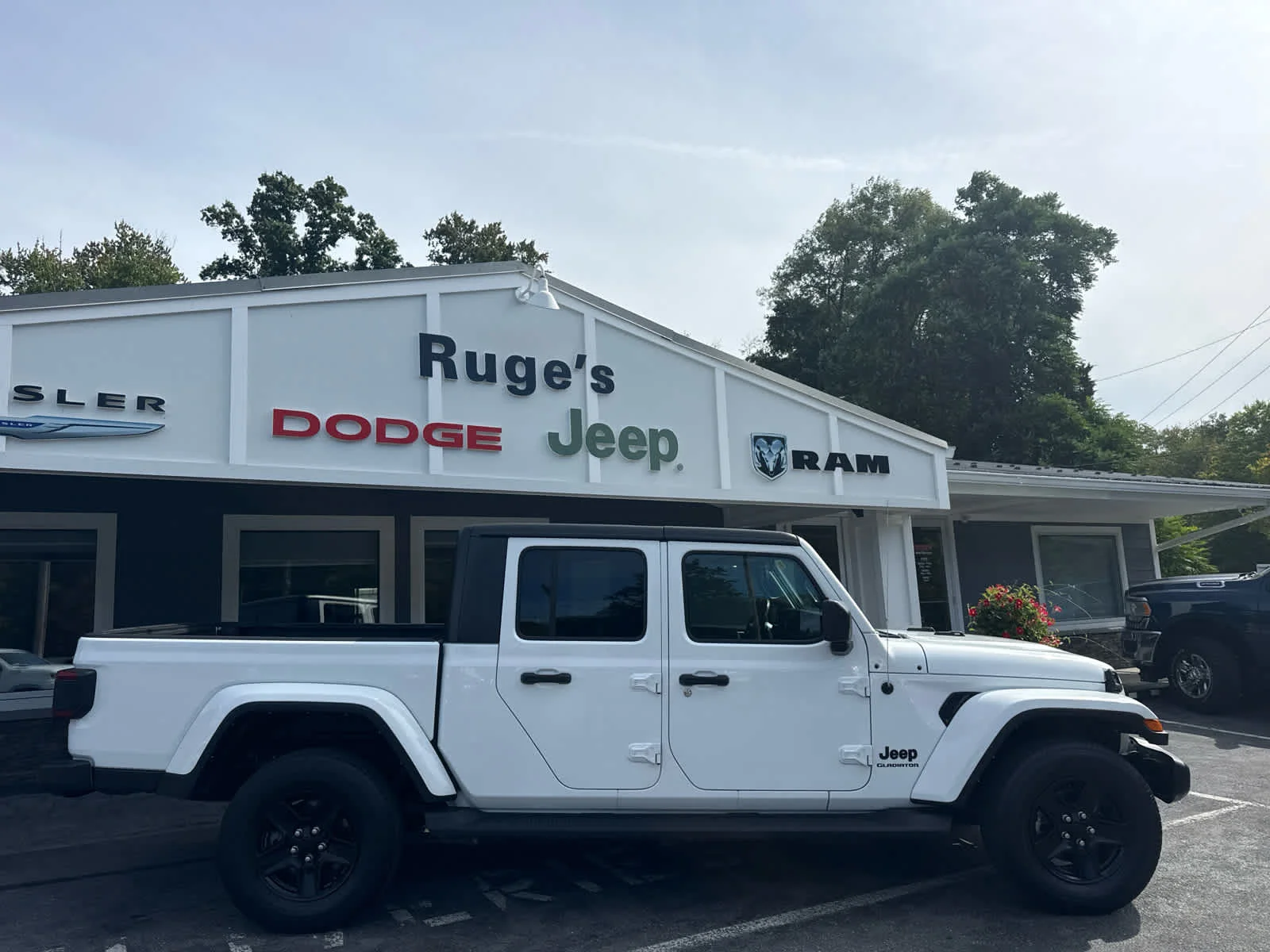 Used 2021 Bright White Clearcoat Jeep Sport S image 2