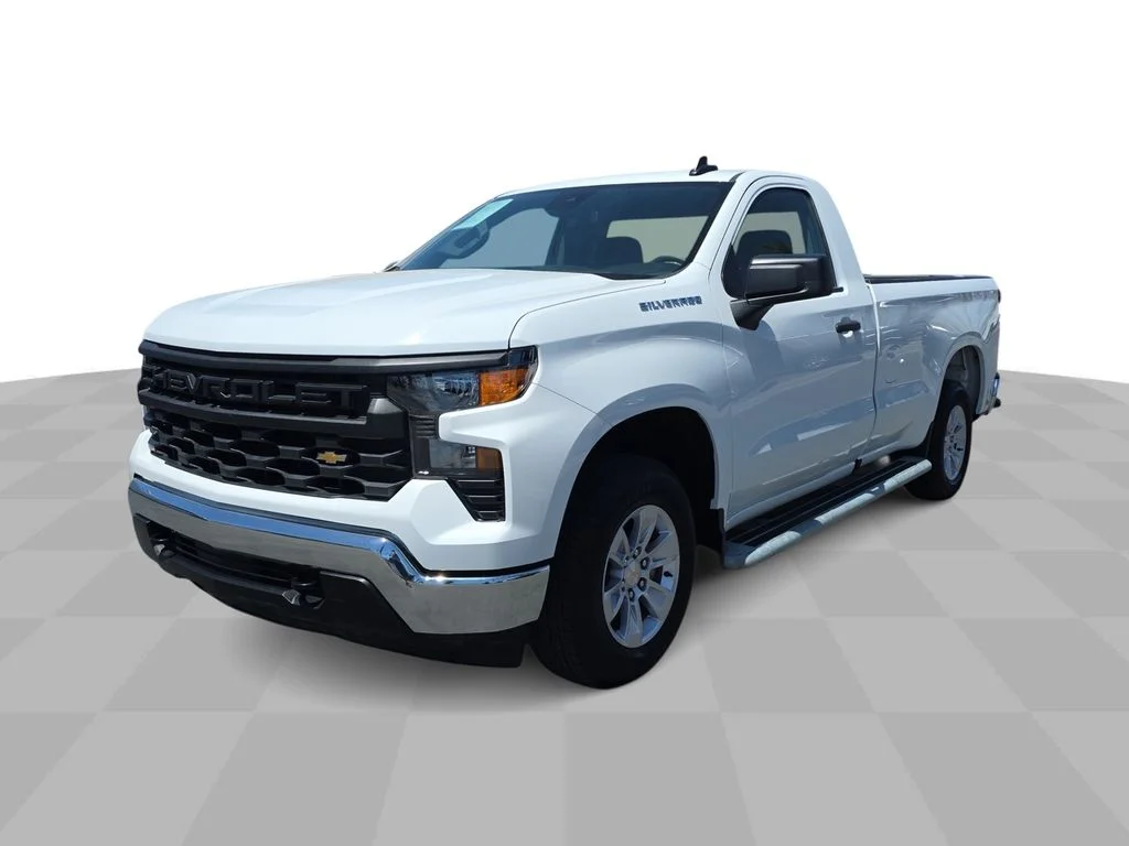 Used 2025 Summit White Chevrolet Work Truck image 1