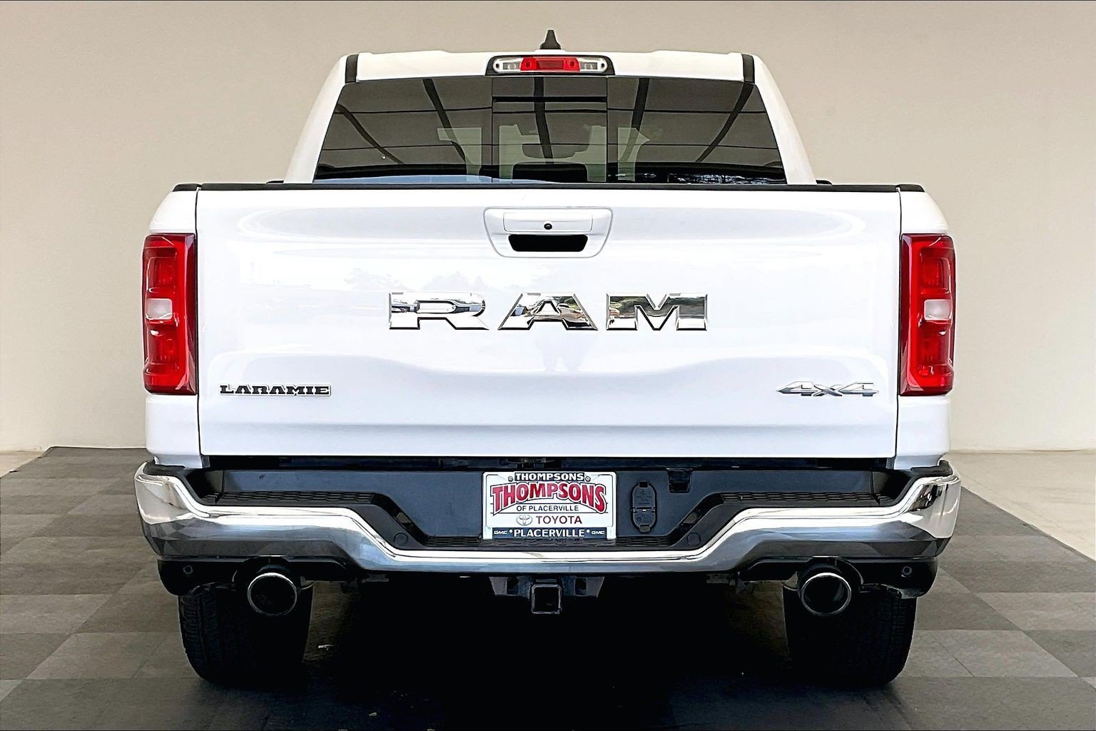 Used 2025 Bright White Clearcoat Ram Laramie image 3