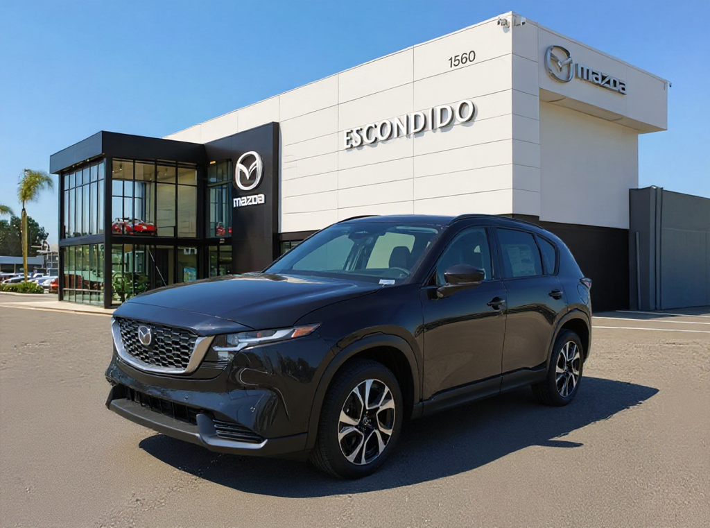New 2026 Jet Black Mica Mazda 2.5 S Preferred AWD image 1