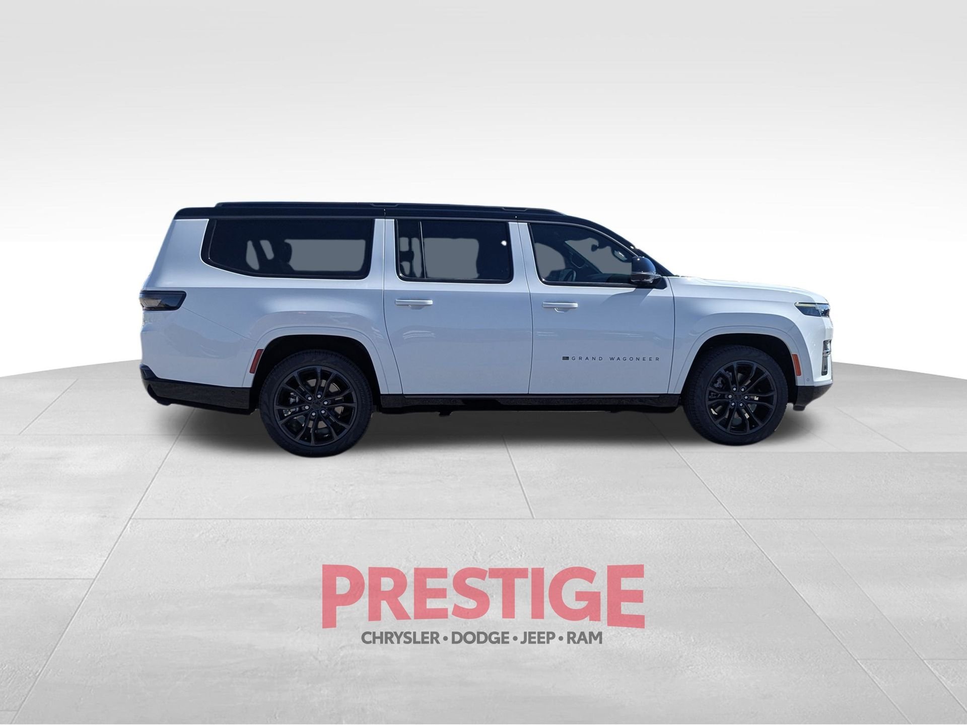 New 2026 Bright White Clear-Coat Exterior Paint Jeep Summit Obsidian image 4