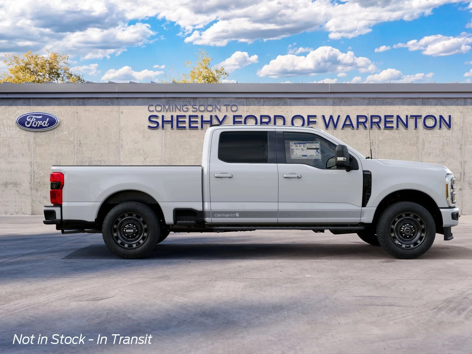 New 2027 Oxford White Ford XLT image 8