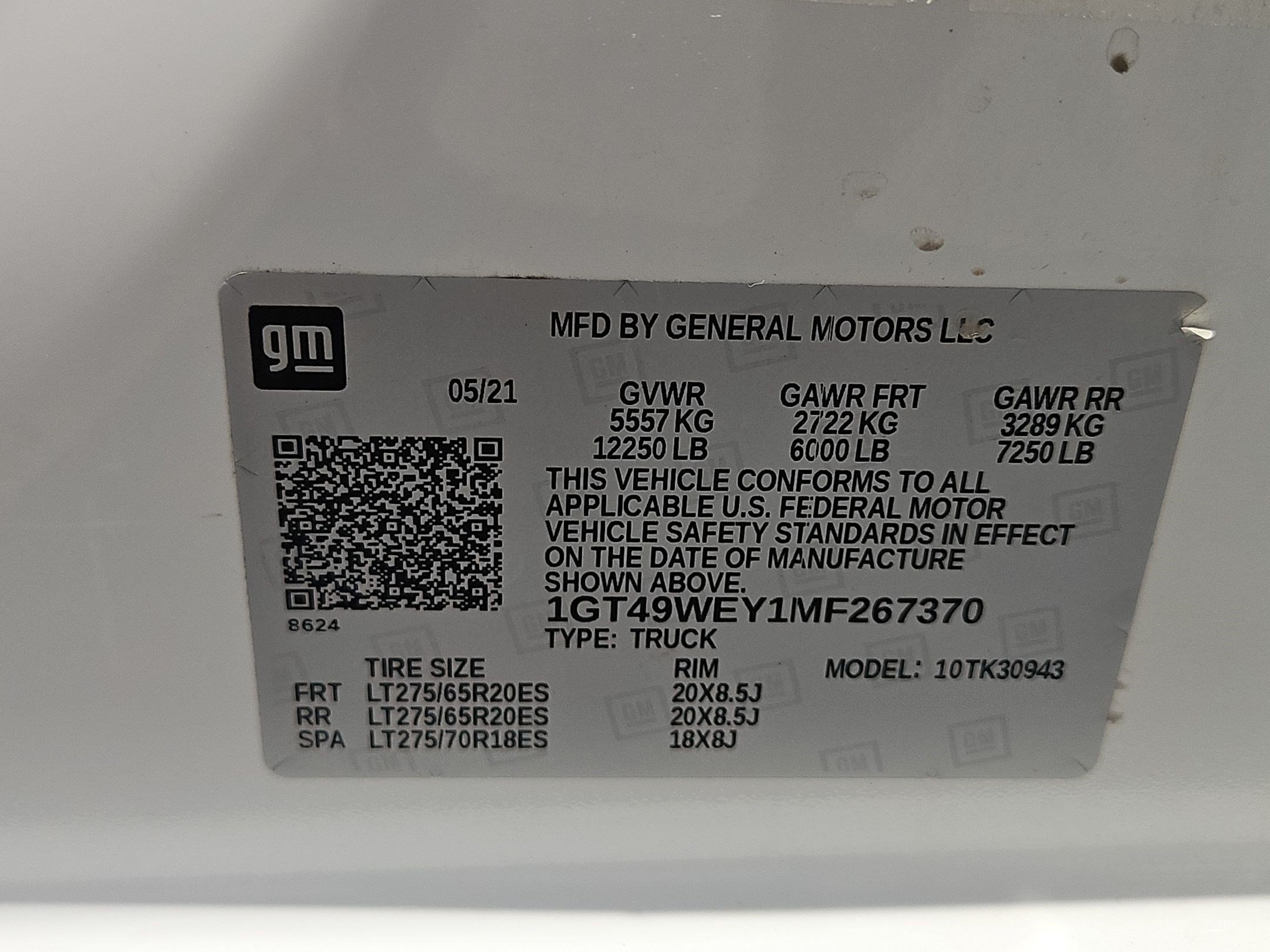 Used 2021 SUMMIT WHITE GMC Denali image 34