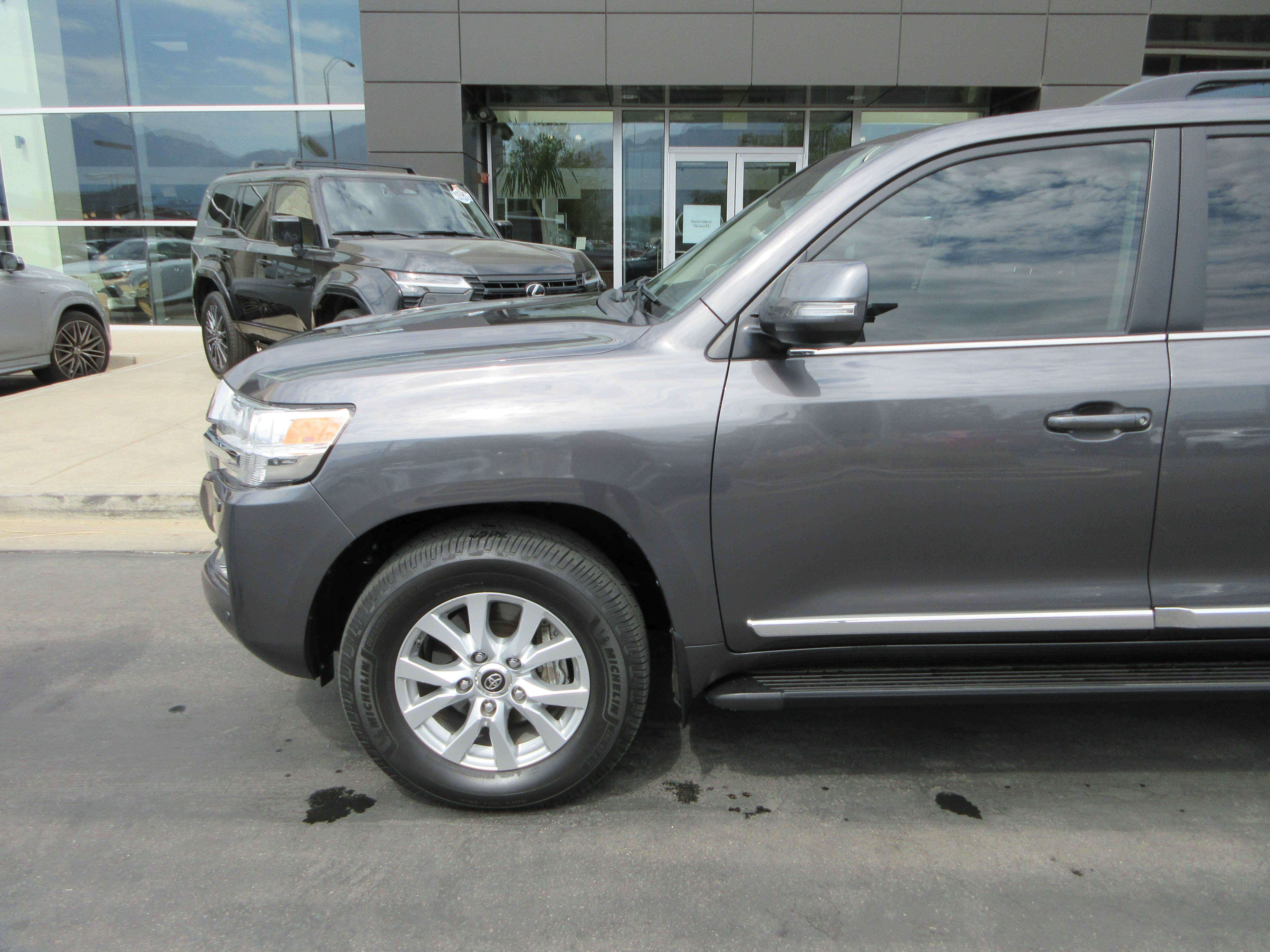 Used 2021 Magnetic Gray Metallic Toyota Base image 2