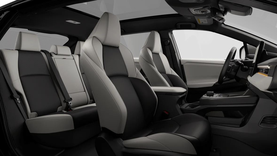 New 2027 Wind Chill Pearl with Midnight Black Metallic roof Toyota Limited image 28