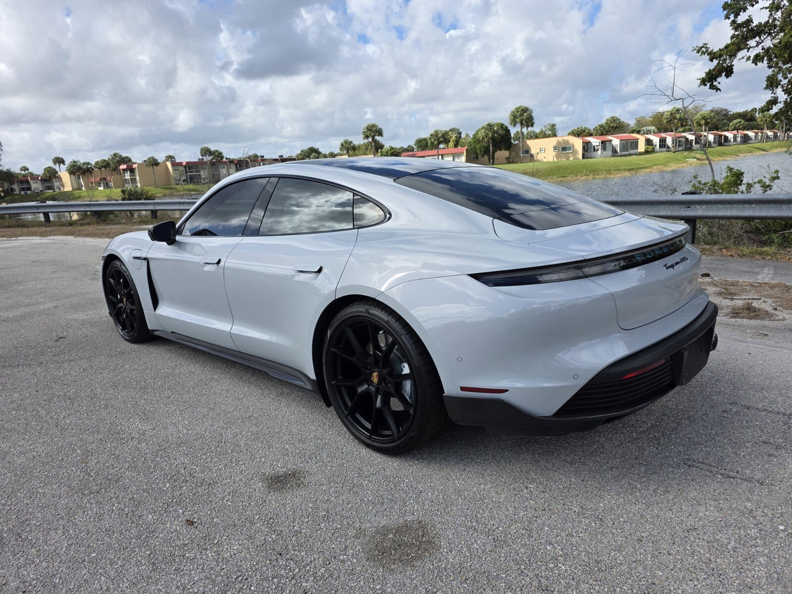 Used 2023 Porsche Taycan GTS with VIN WP0AD2Y15PSA47544 for sale in West Palm Beach, FL