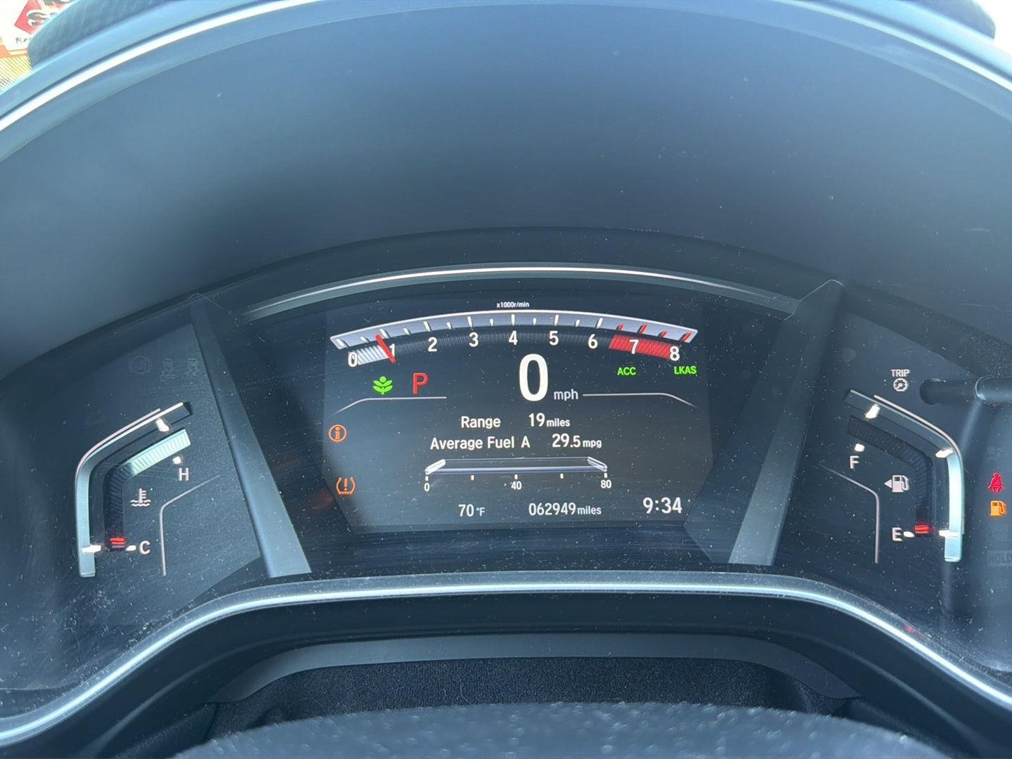 Used 2018 Gunmetal Metallic Honda EX-L image 3