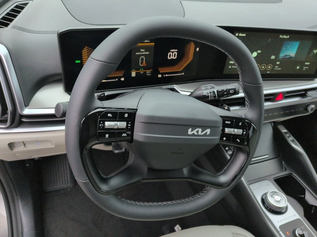 New 2026 Volcanic Sand Kia EX AWD image 11