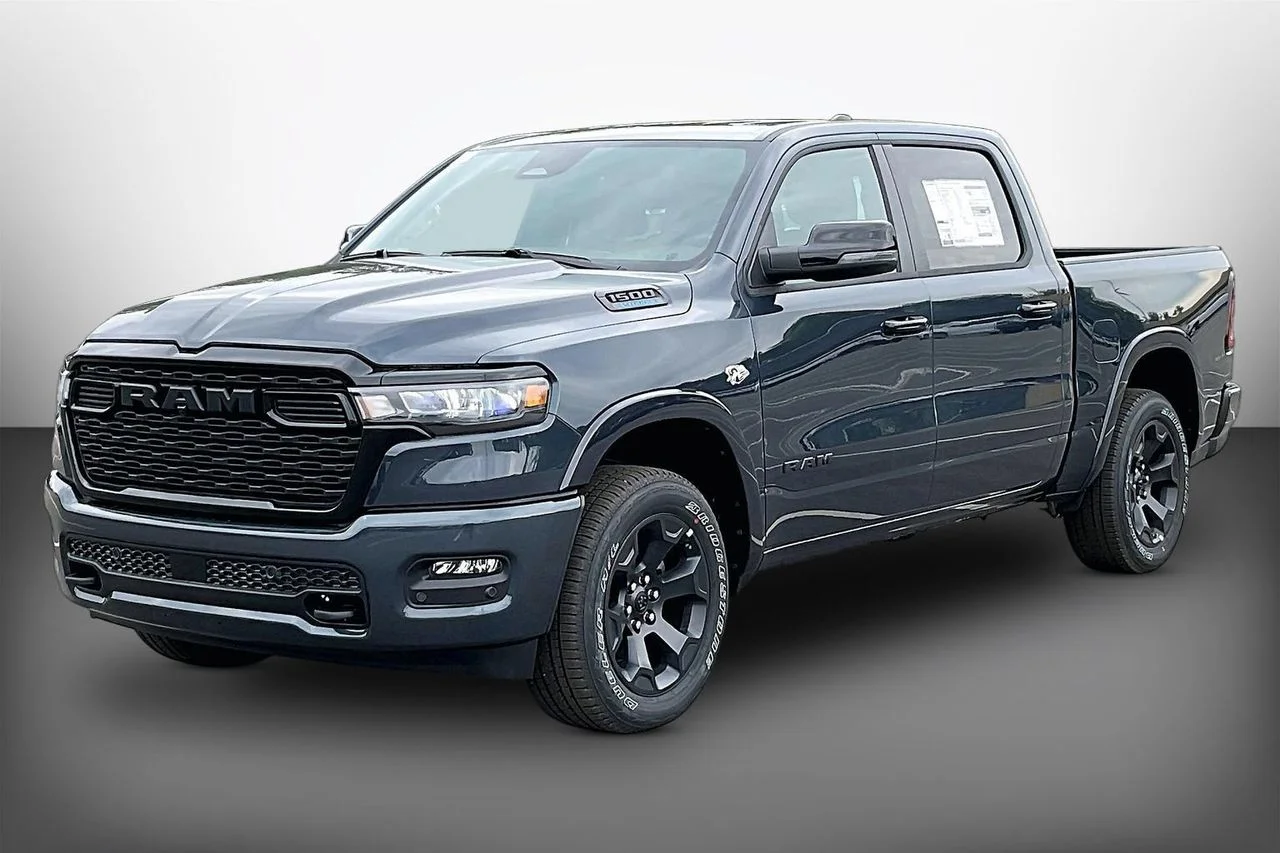New 2026 Forged Blue Metallic Exterior Paint RAM Big Horn/Lone Star image 4