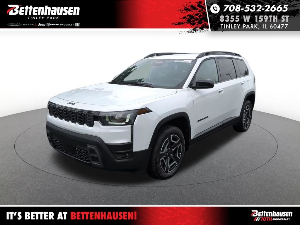 New 2026 Bright White Clear-Coat Exterior Paint Jeep Limited image 1