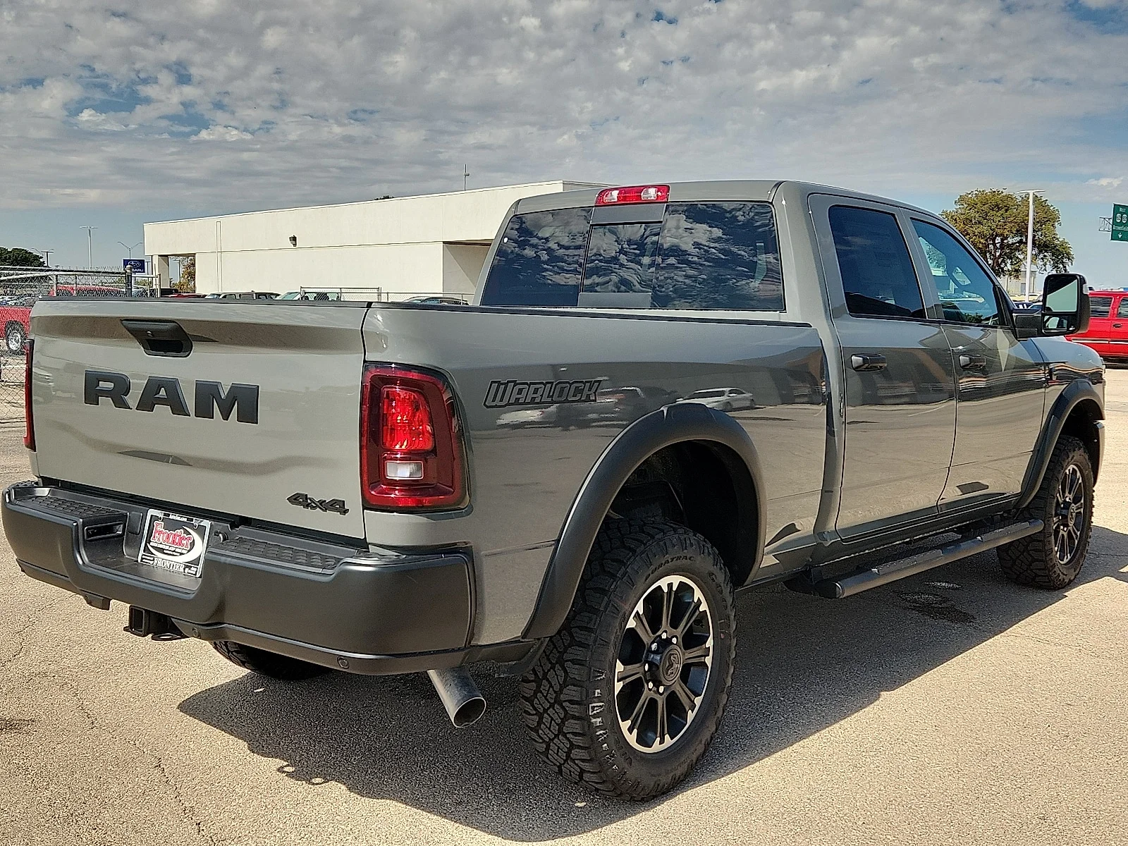 New 2027 Ceramic Gray Clear-Coat Paint Ram WARLOCK CREW CAB 4X4 6