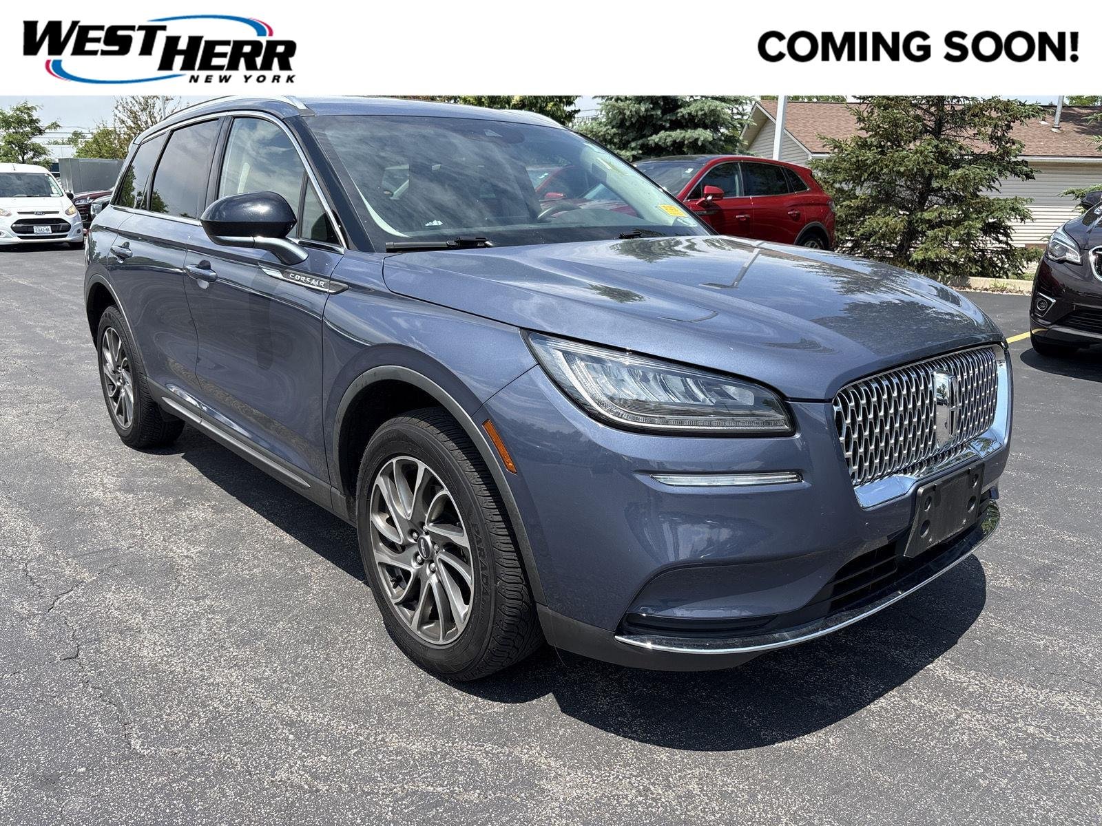 Used 2022 Ocean Drive Blue Metallic Tinted Clearciat Lincoln Standard image 1