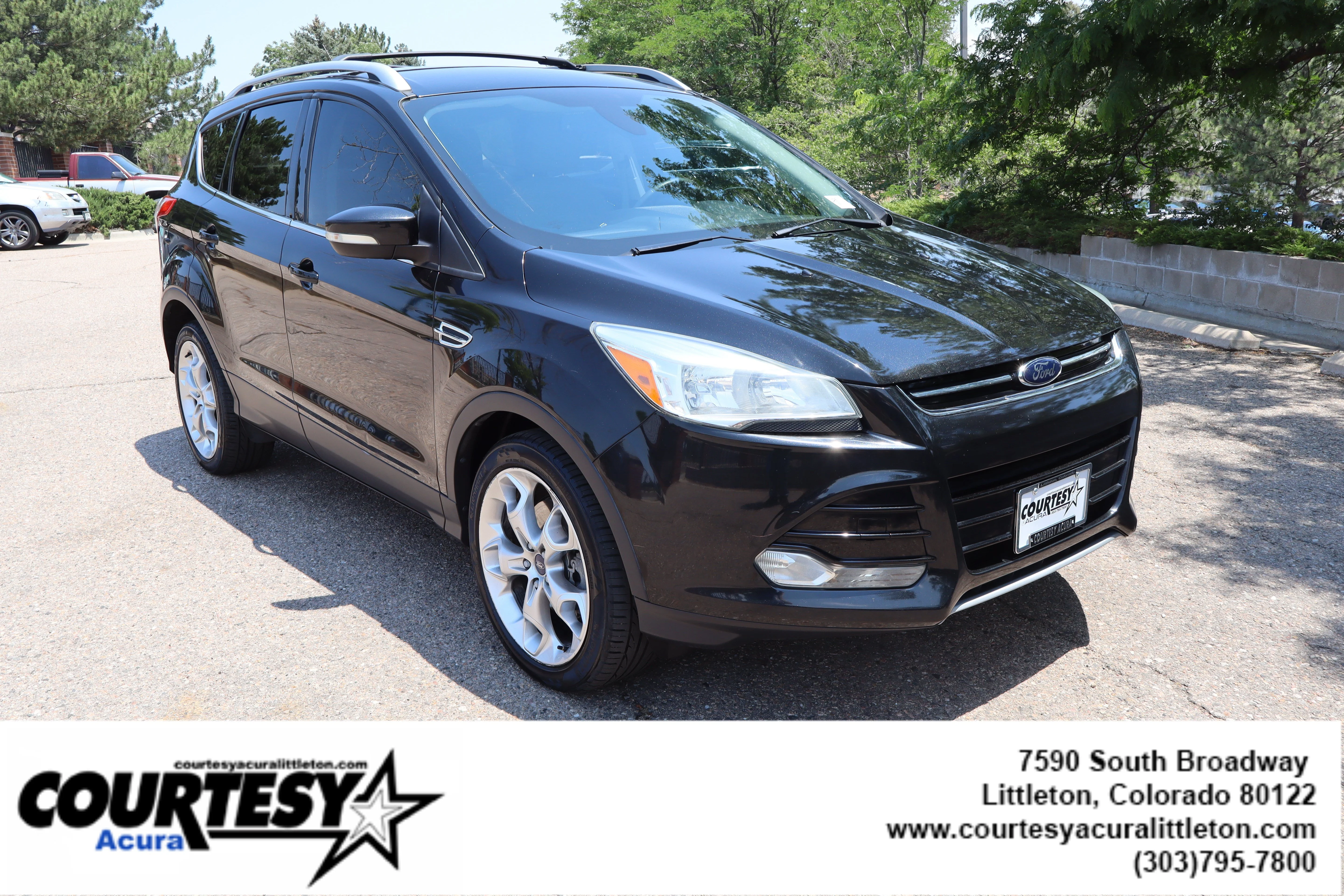 Used 2014 Black Ford Titanium image 8