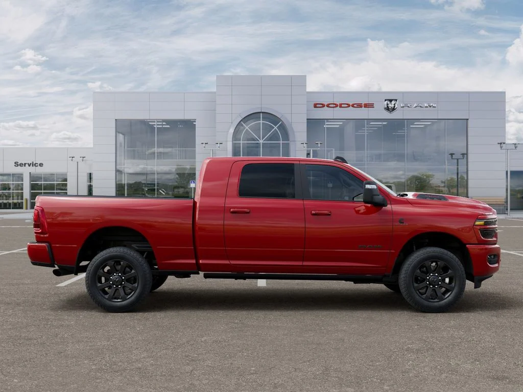 New 2026 Flame Red Clear-Coat Exterior Paint RAM Laramie image 22