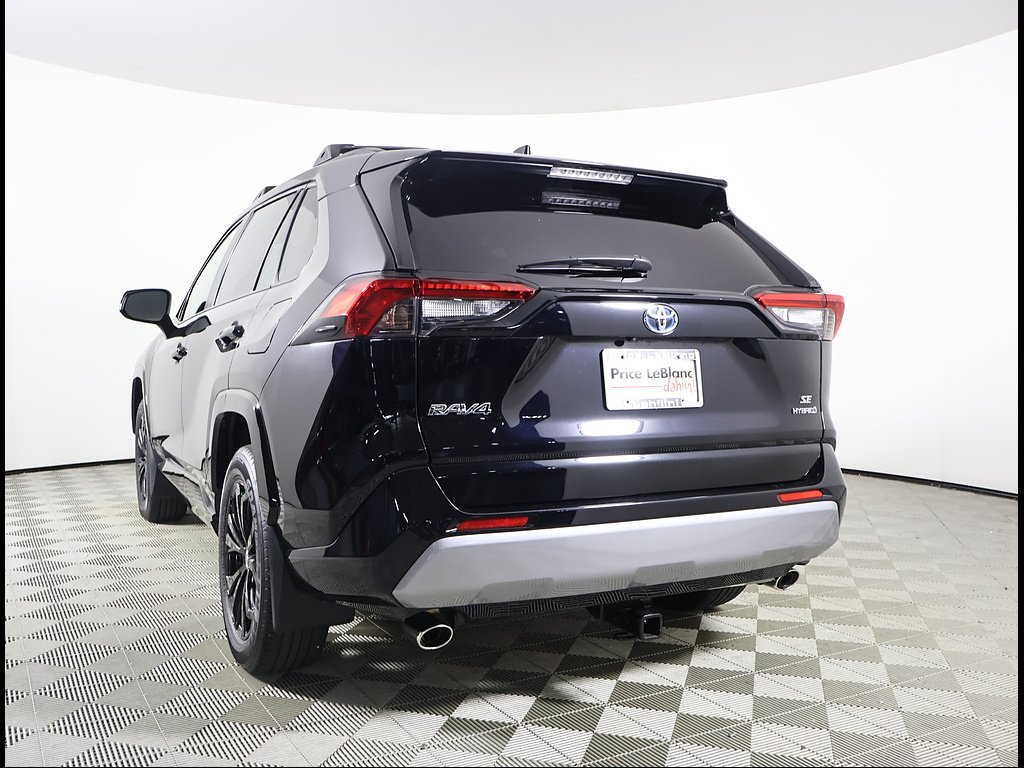 Used 2024 Midnight Black Metallic Toyota SE image 4