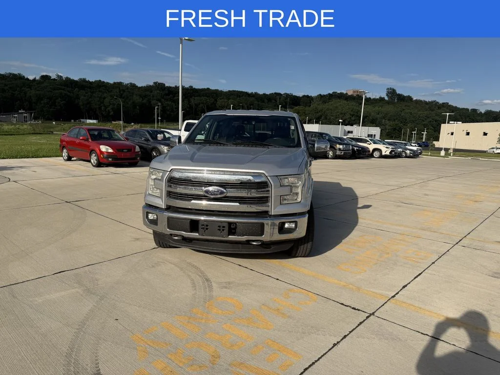 Used 2015 Ingot Silver Metallic Ford Lariat image 1