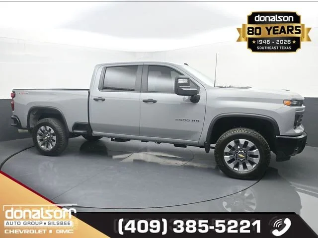 2025 Chevrolet Silverado HD Custom 4WD Crew Cab Standard Box's photo