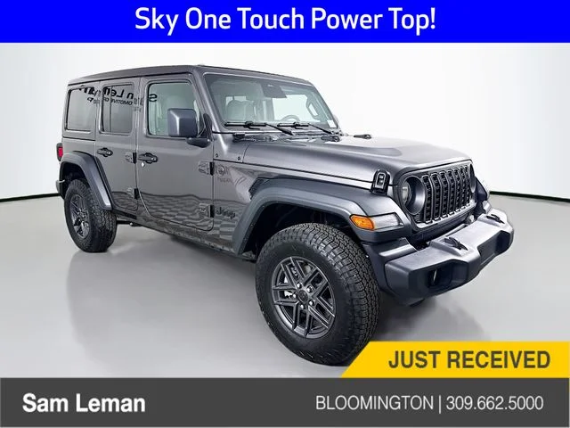 2026 Jeep Wrangler Sport S for sale at Sam Leman Chrysler Jeep Dodge of Bloomington