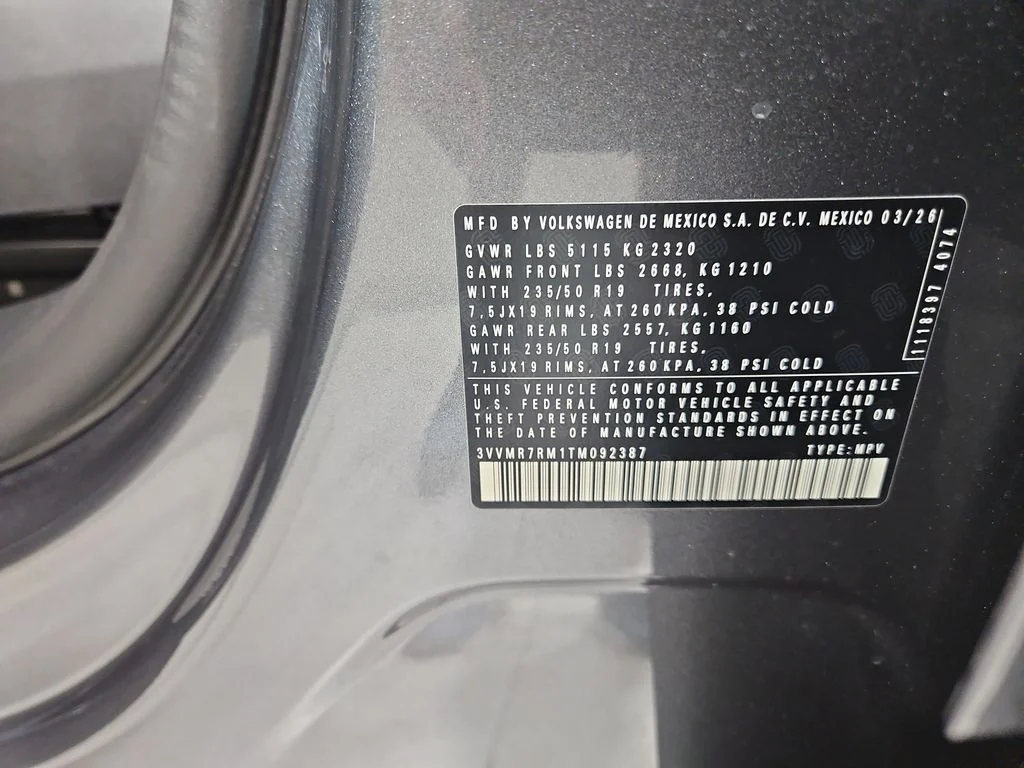 New 2026 Gray Volkswagen 2.0T SE image 29