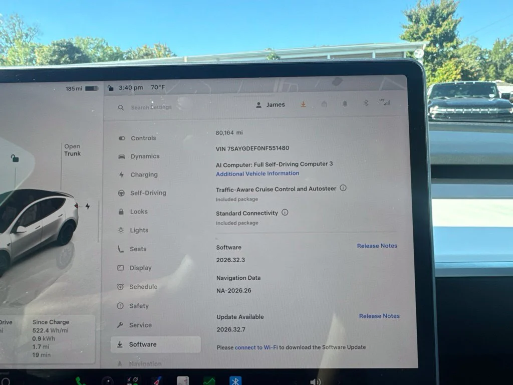 Used 2022 White Tesla Performance image 22