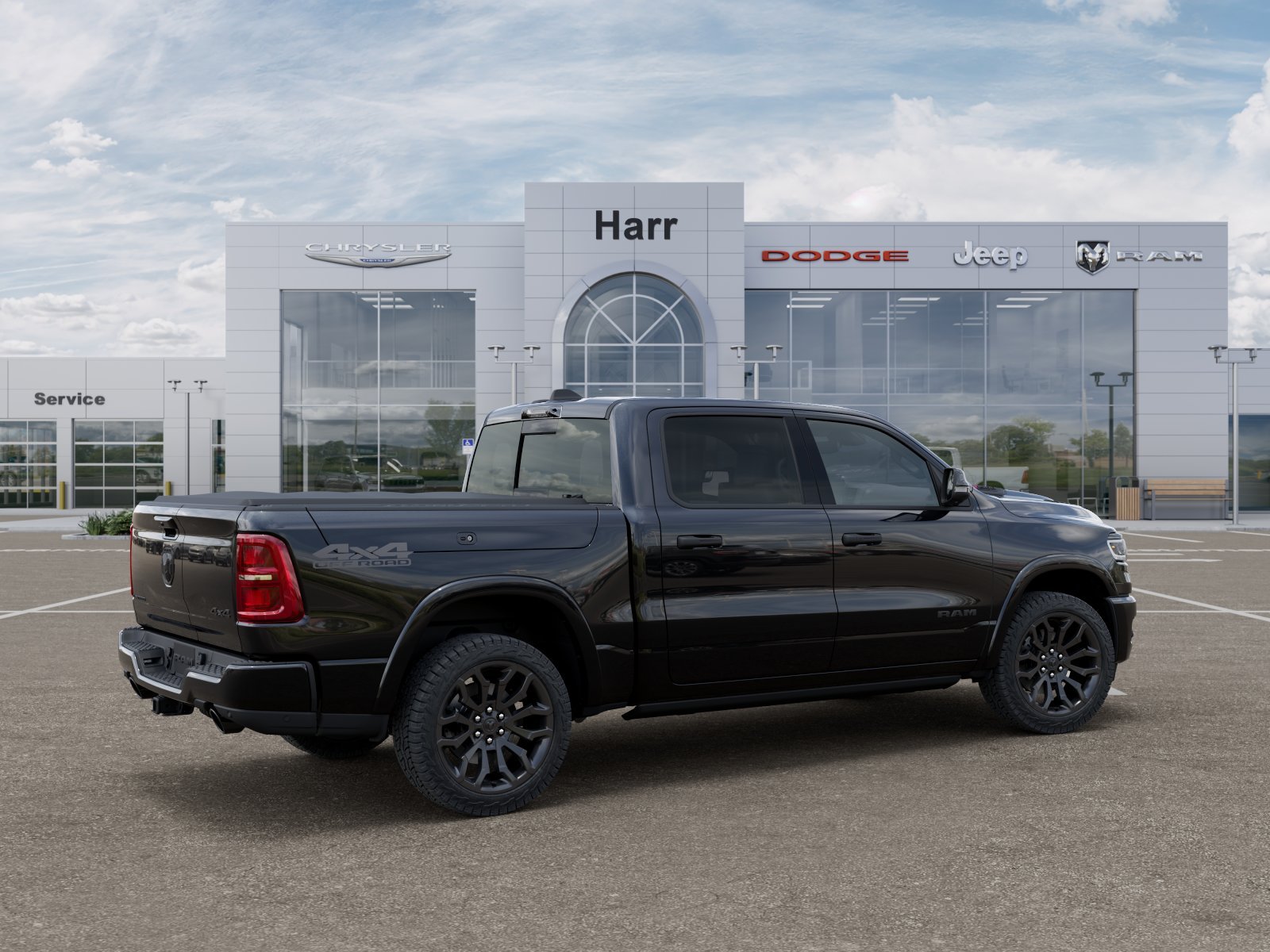 New 2026 Diamond Black Crystal Pearl-Coat Exterior Paint RAM Limited image 29