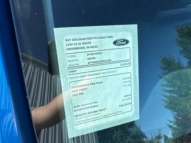 New 2026 Velocity Blue Ford XLT image 2