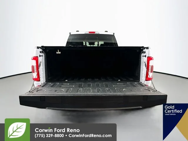 Used 2022 Space White Metallic Ford Lariat image 30