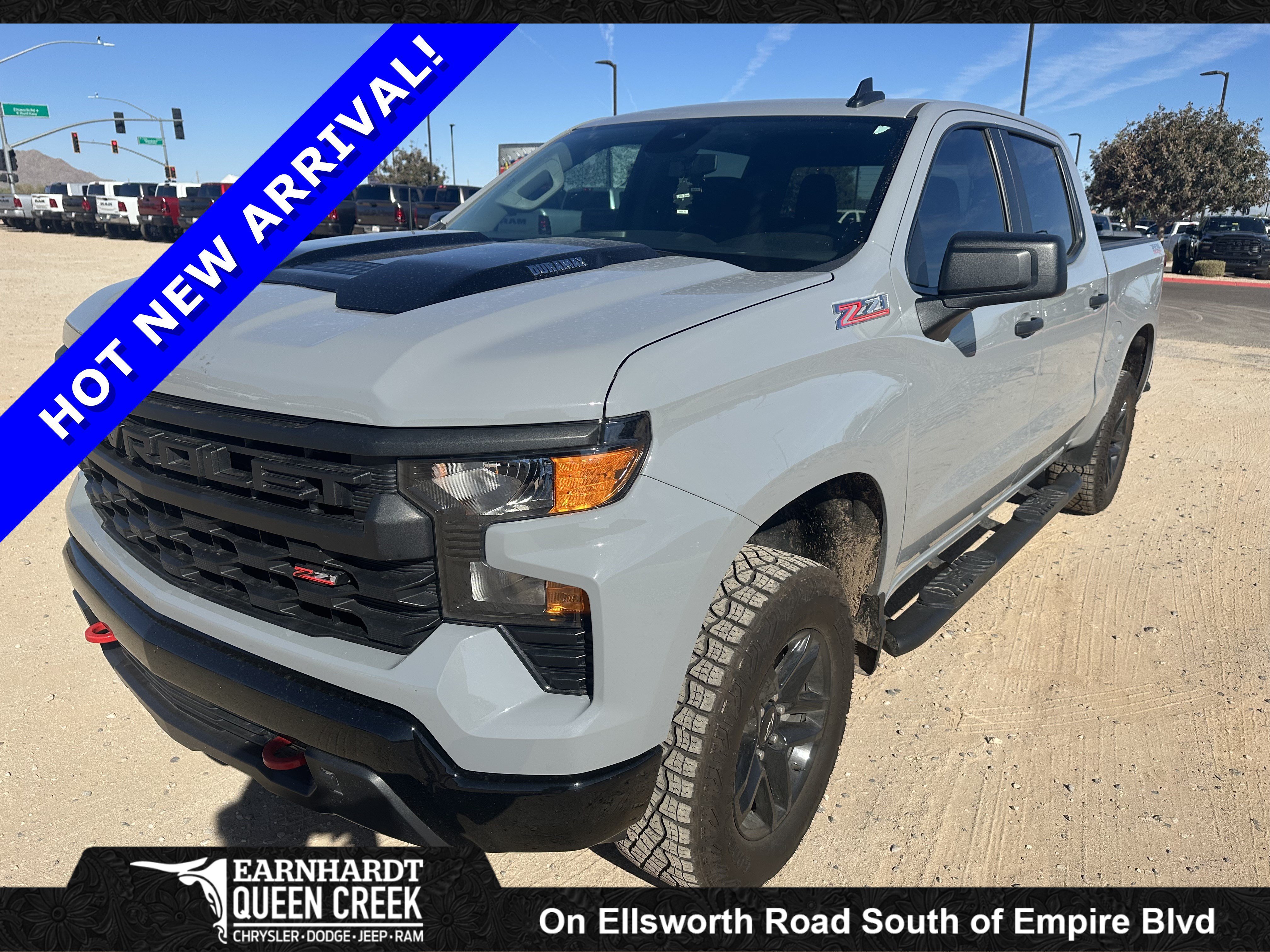 Used 2025 Slate Gray Metallic Chevrolet Custom Trail Boss image 1