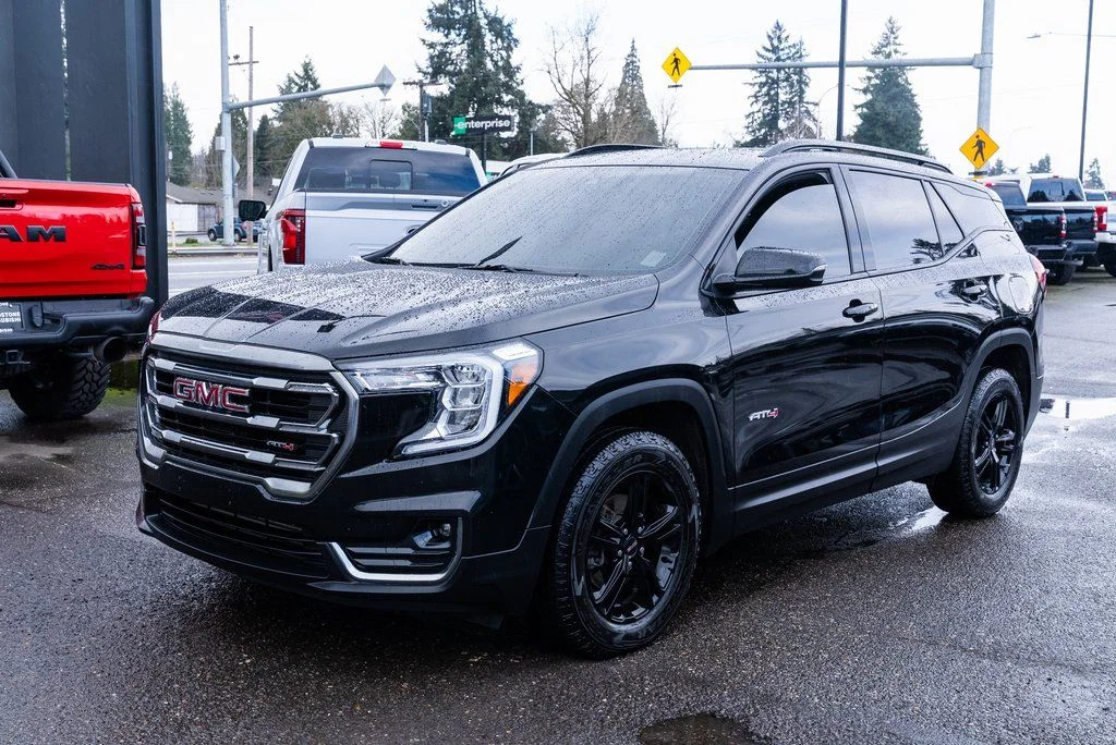 Used 2023 Black GMC AT4 image 3