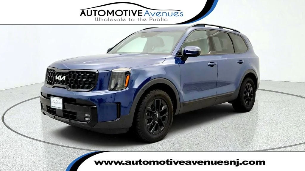 Used 2024 Midnight Lake Blue Kia SX X-Pro AWD image 1
