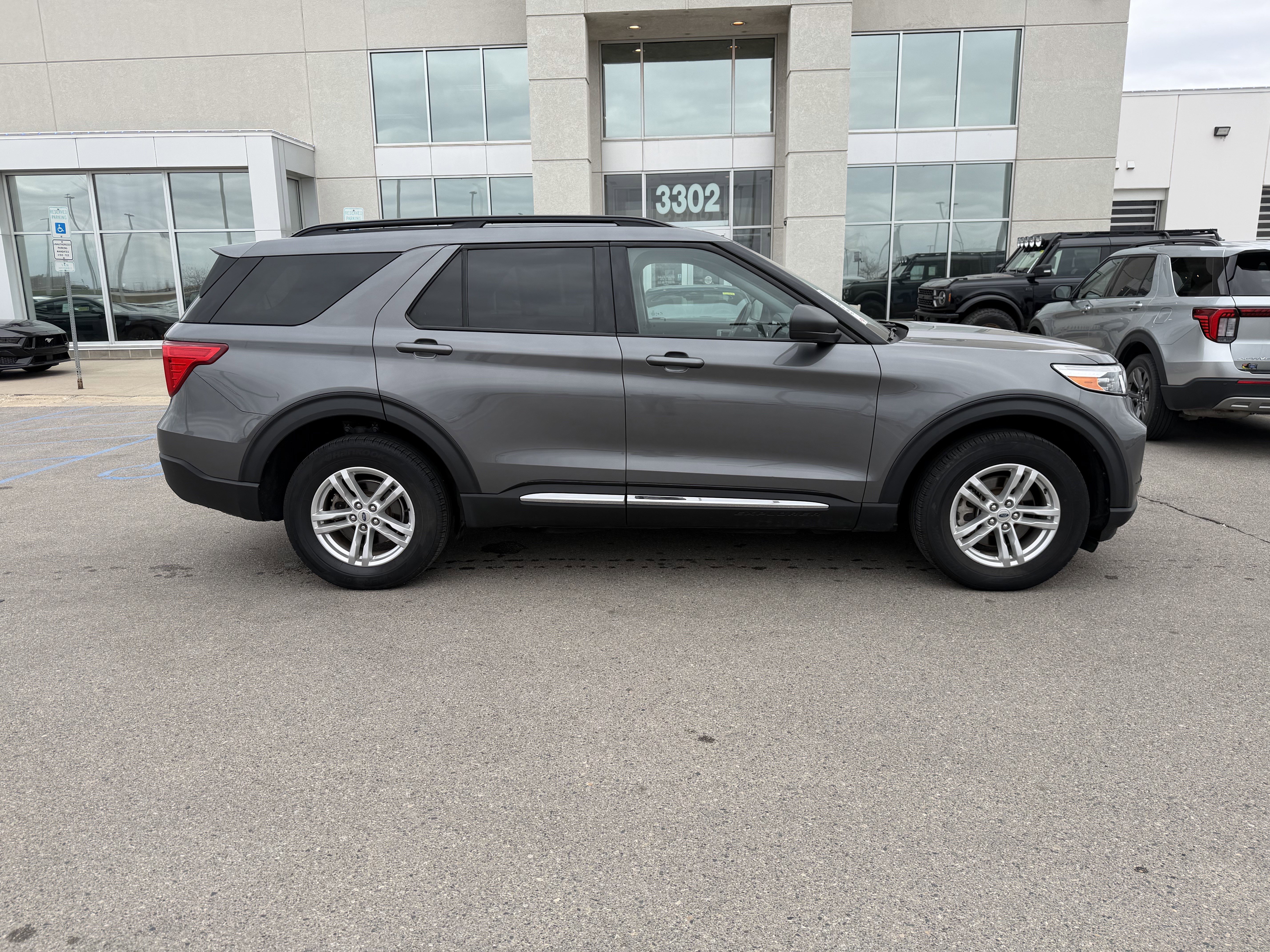 Certified Used 2023 Carbonized Gray Metallic Ford XLT image 11