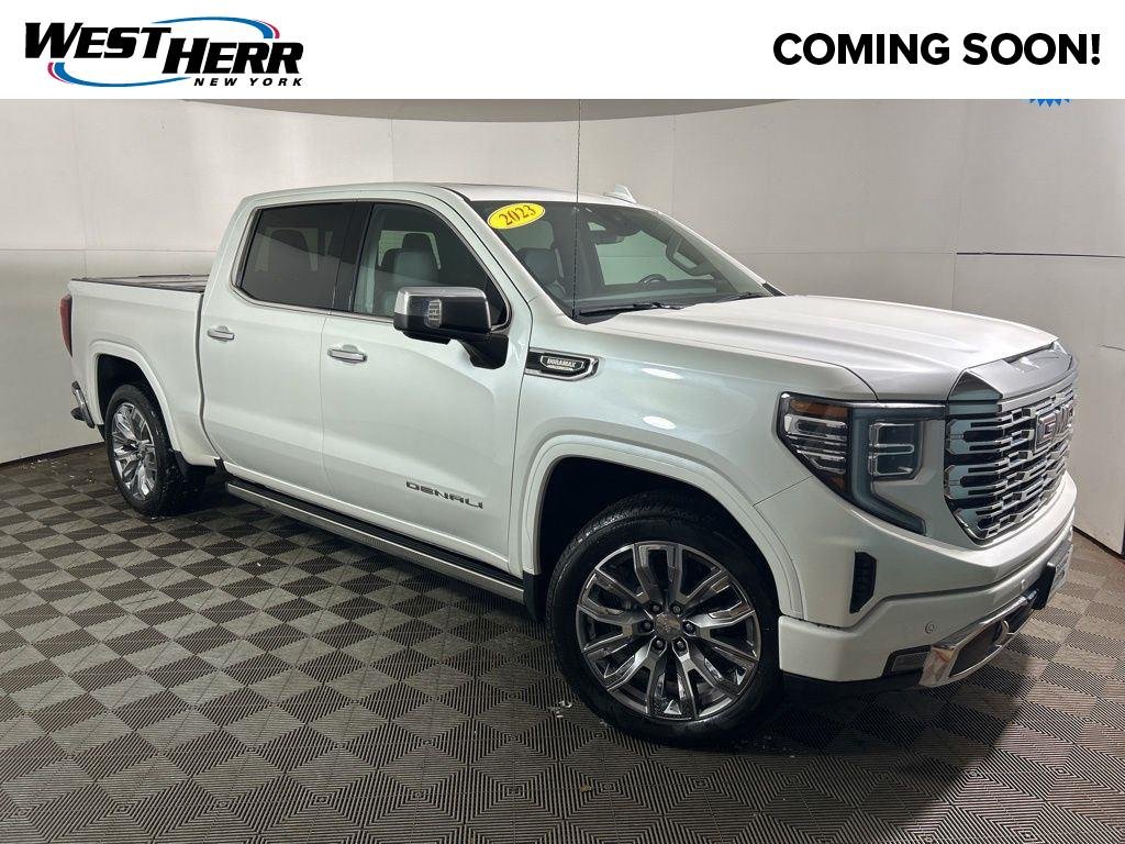 Used 2023 White Frost GMC Denali image 1
