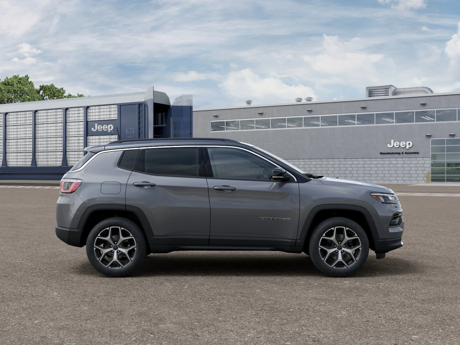 New 2026 Sting-Gray Clear-Coat Exterior Paint Jeep Limited image 12