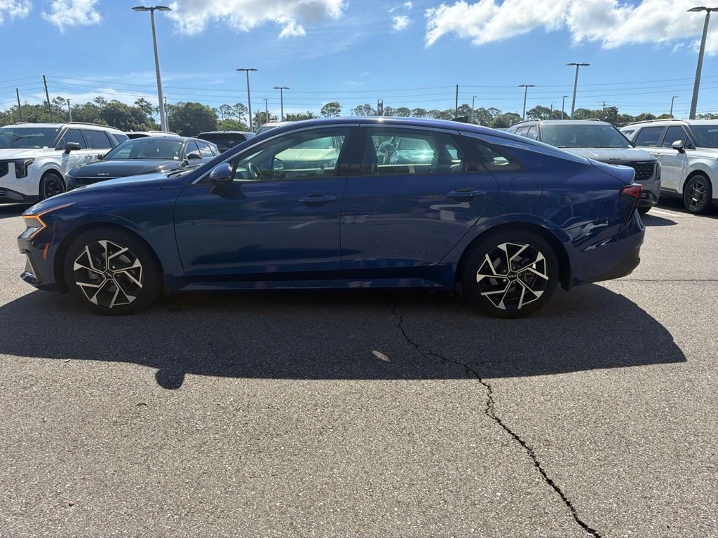 Certified Used 2025 Blue Kia EX image 8