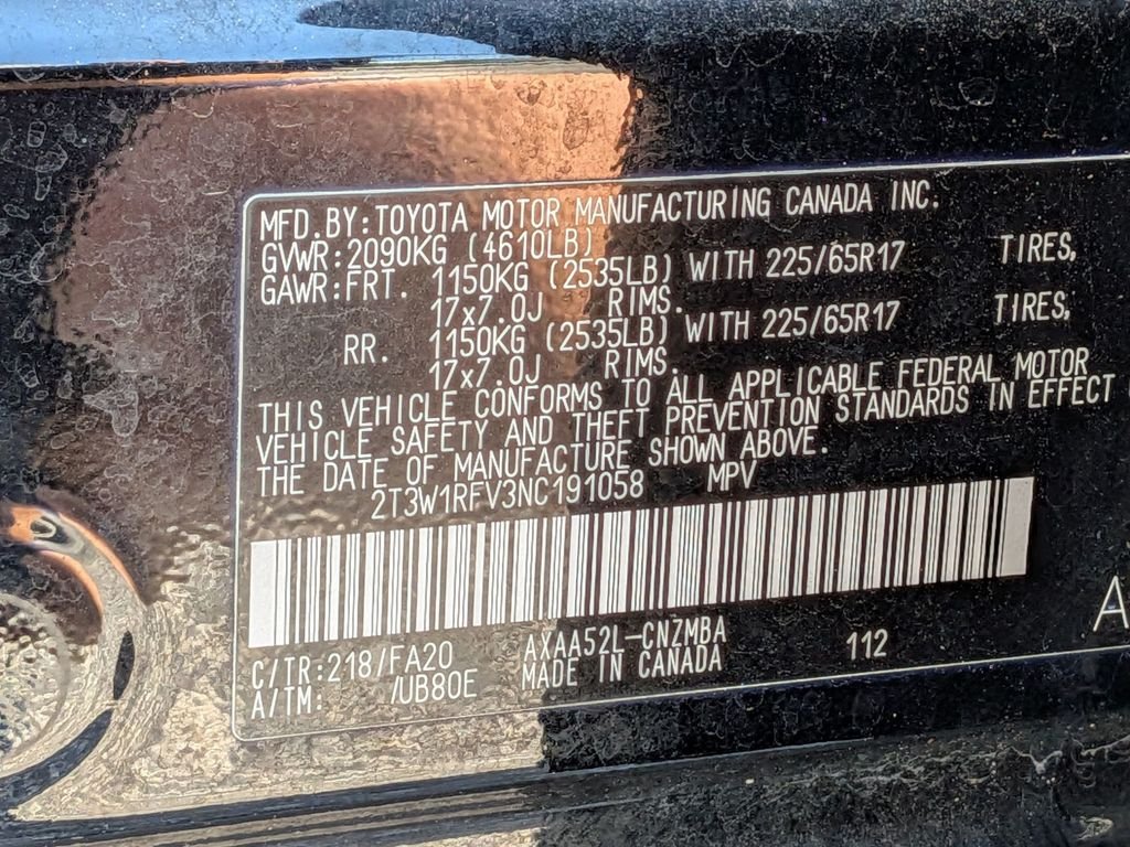 Used 2022 Black Toyota XLE image 31