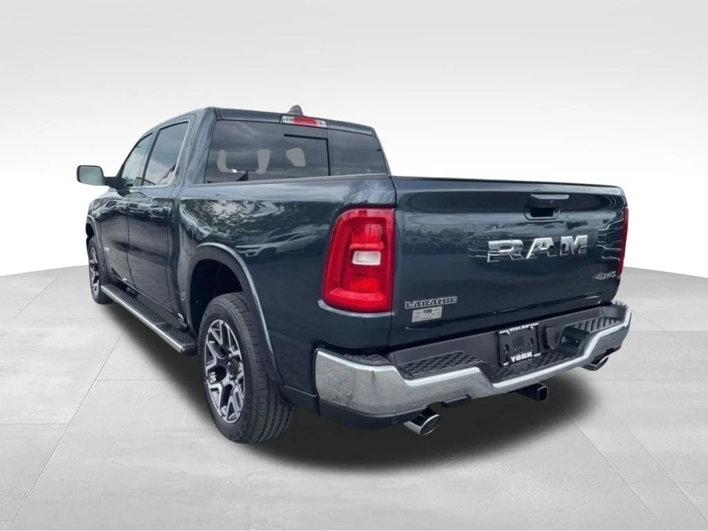 New 2026 Forged Blue Metallic Exterior Paint RAM Laramie image 3