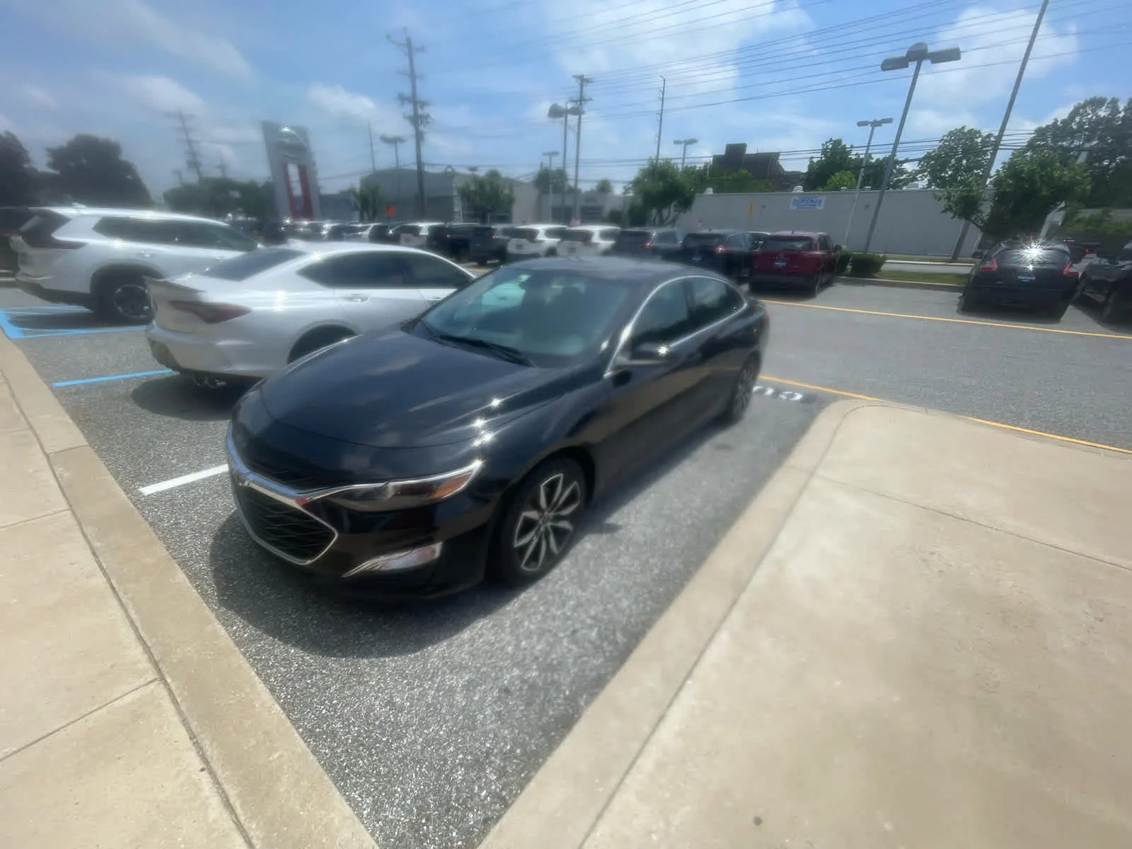 Used 2021 Mosaic Black Metallic Chevrolet RS image 3