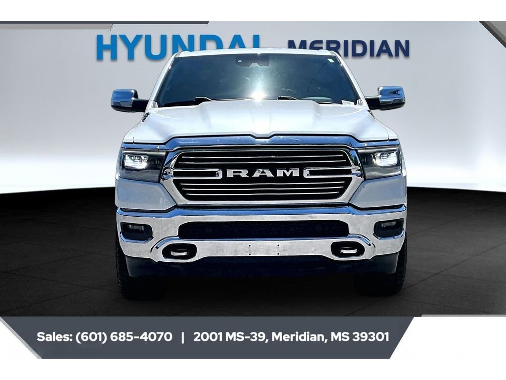 Used 2023 Ivory White Tri-Coat Pearlcoat Ram Laramie image 3