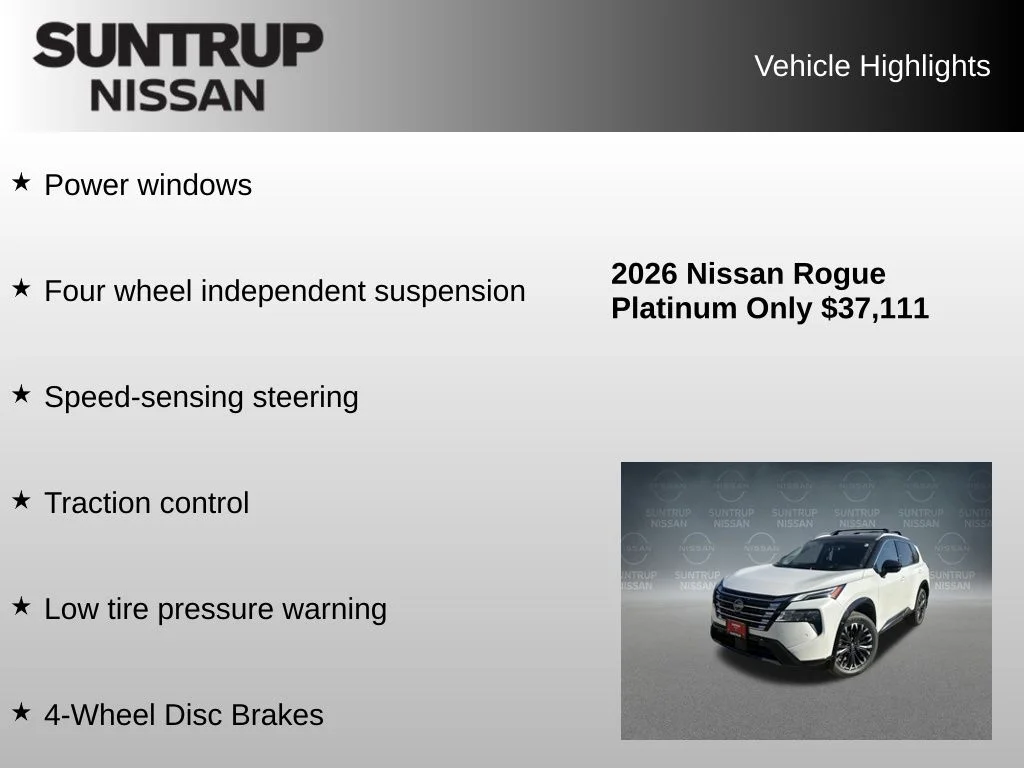 2026 Nissan Rogue Platinum - Photo 24