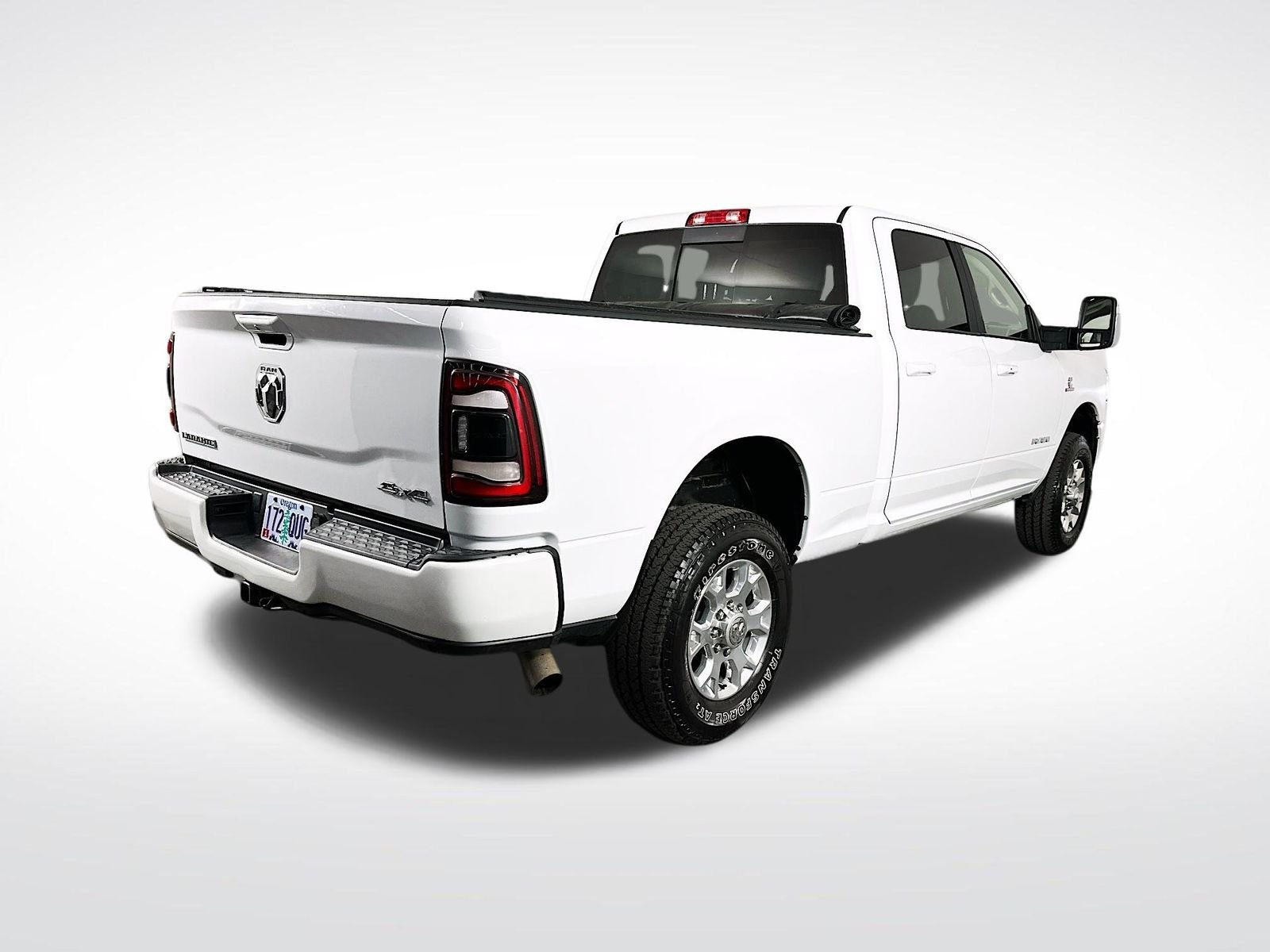 Used 2024 Bright White Clearcoat Ram Laramie image 8
