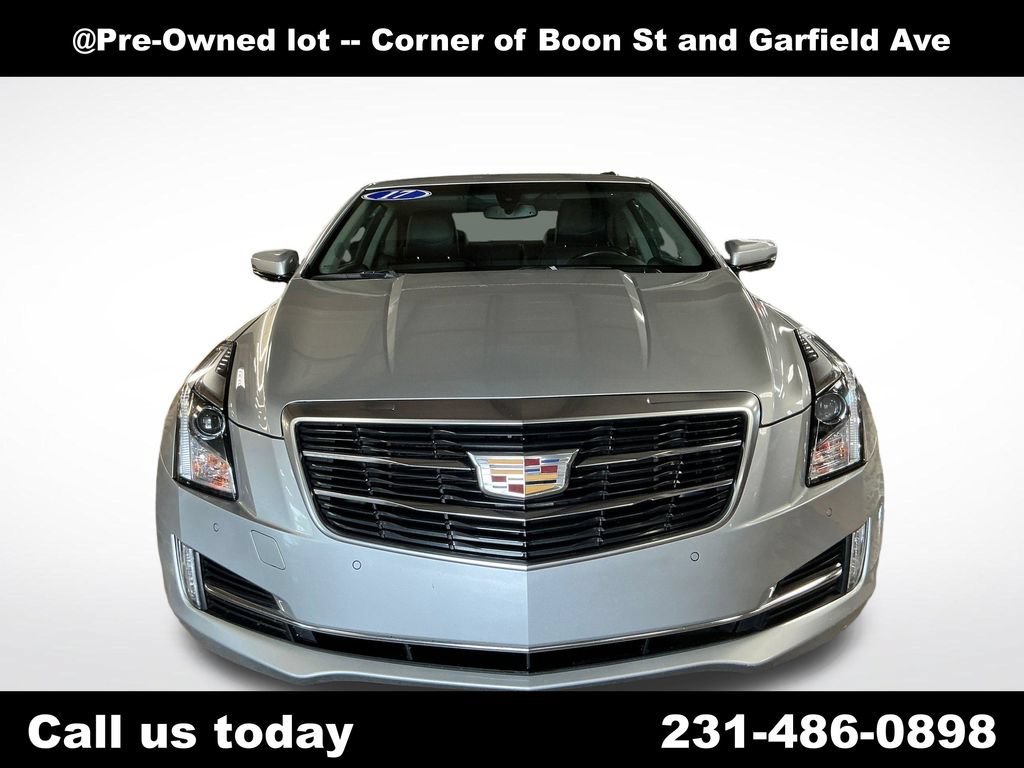 Used 2017 RADIANT SILVER METALLIC Cadillac Luxury AWD image 8