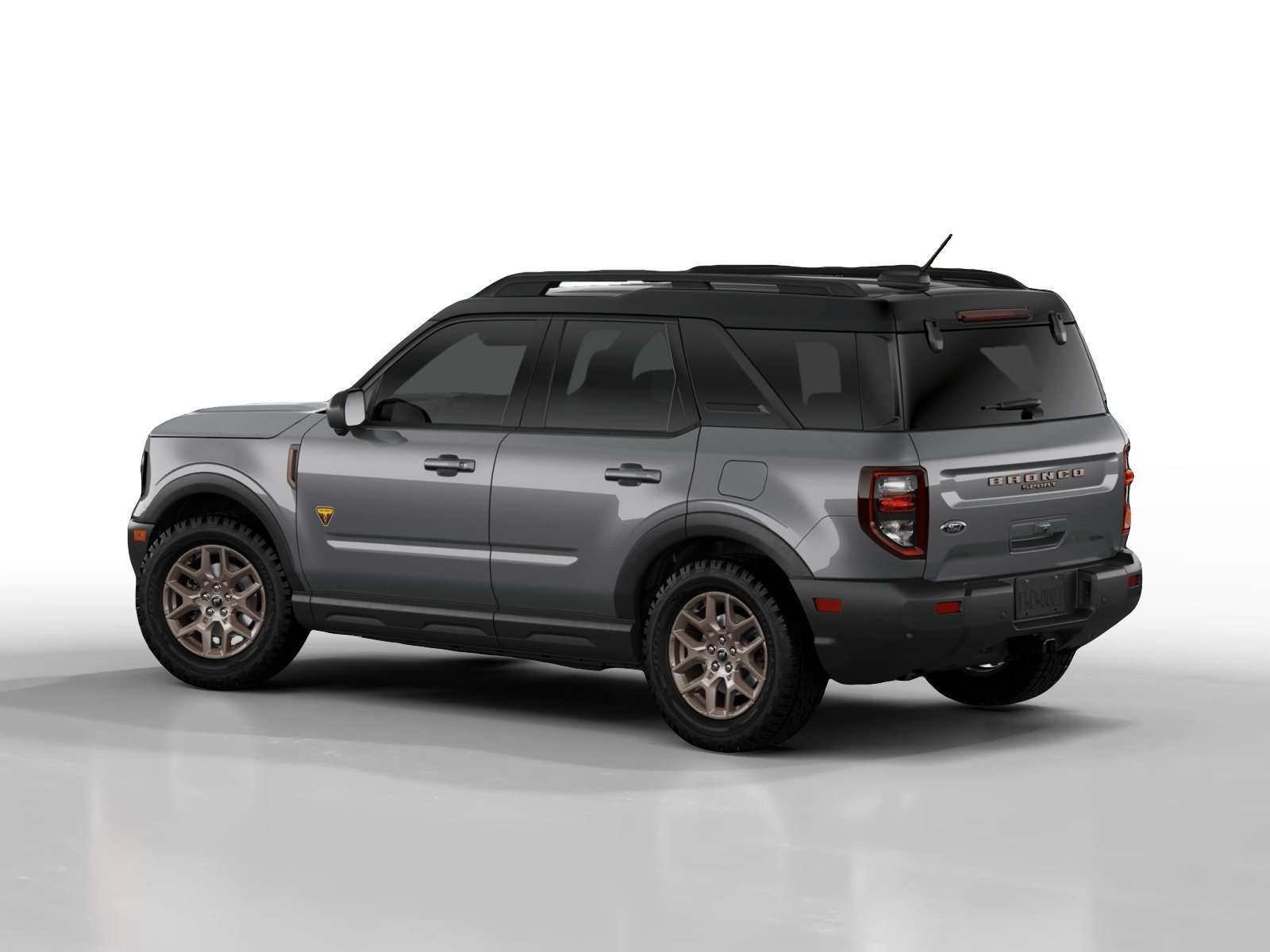 New 2026 Carbonized Gray Metallic Ford Badlands image 2