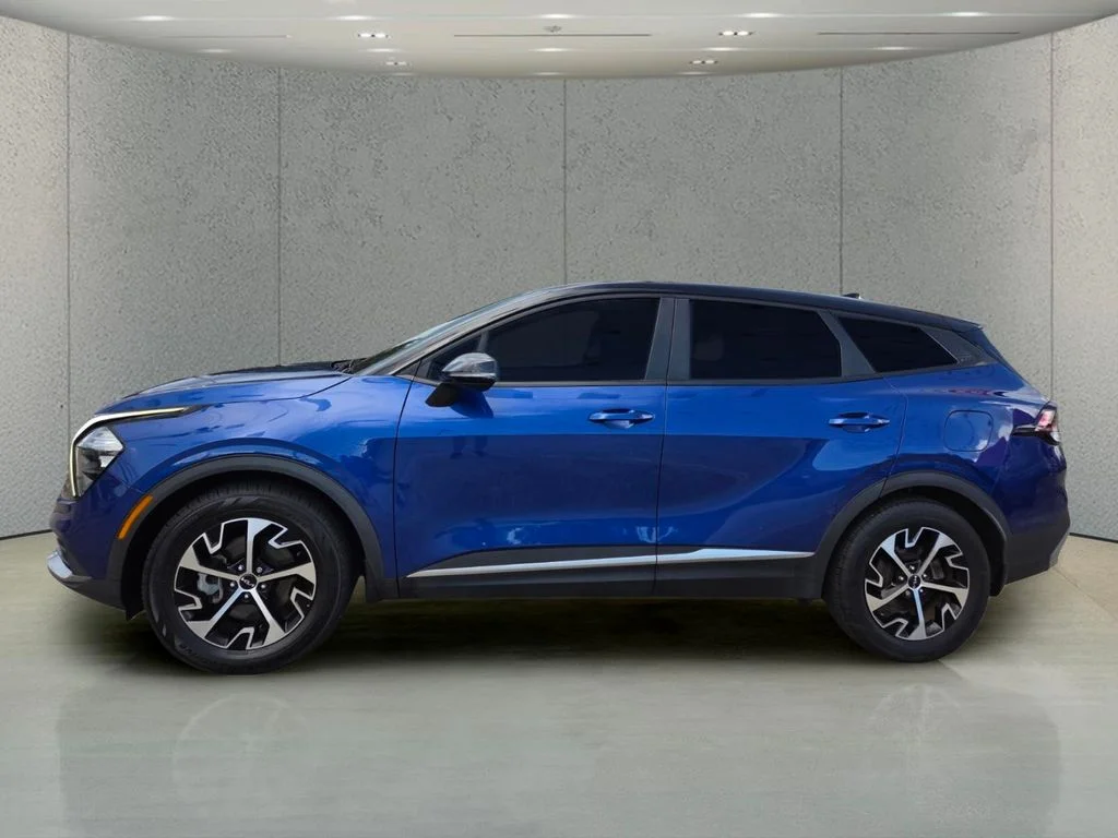 Used 2023 Blue Kia EX image 2