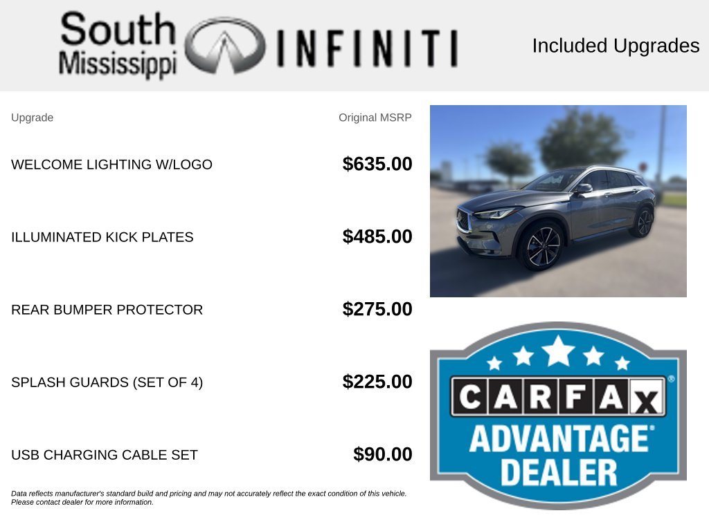 Used 2023 Gray INFINITI LUXE image 5