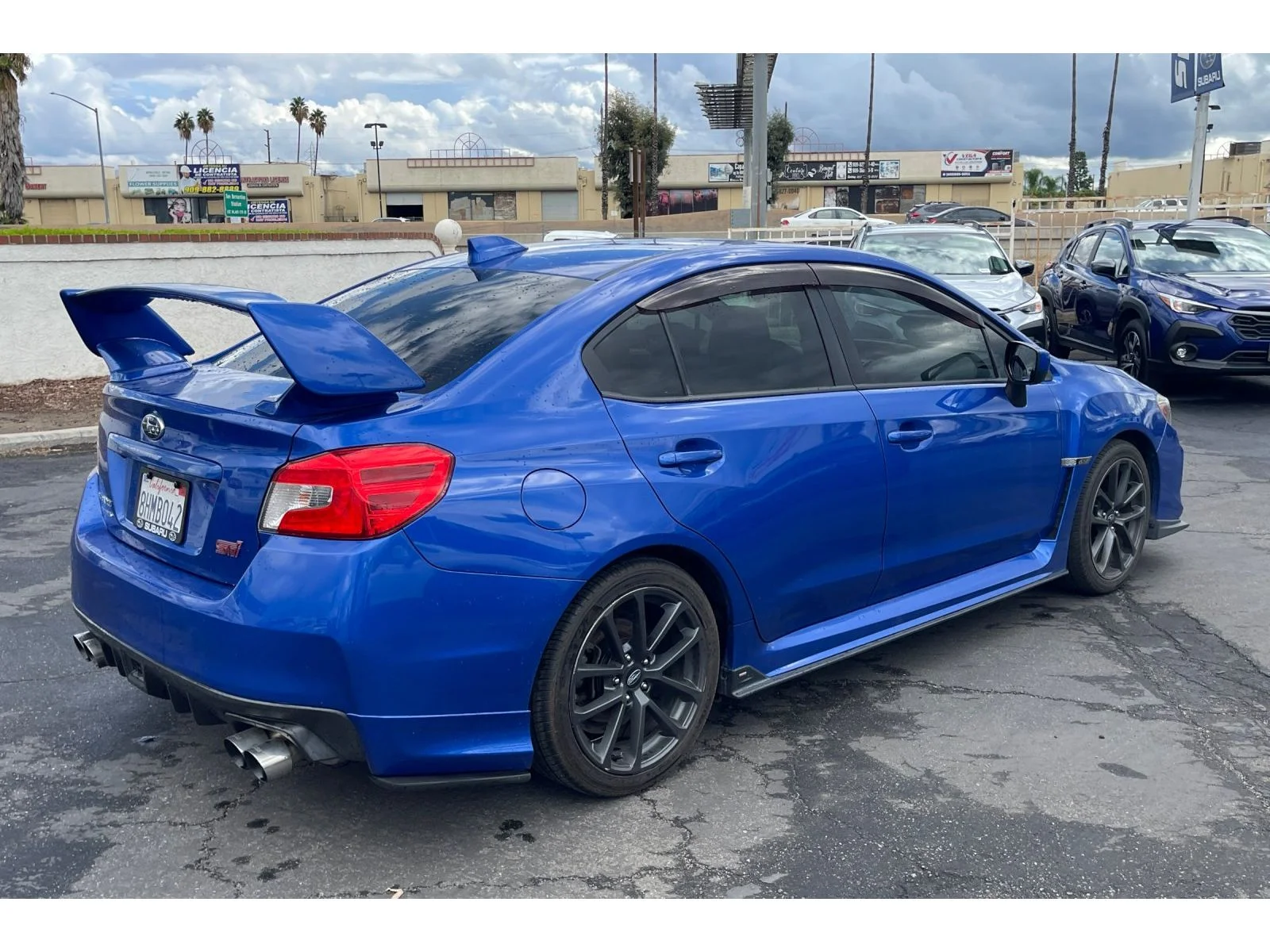 Used 2019 WR Blue Pearl Subaru Limited image 5