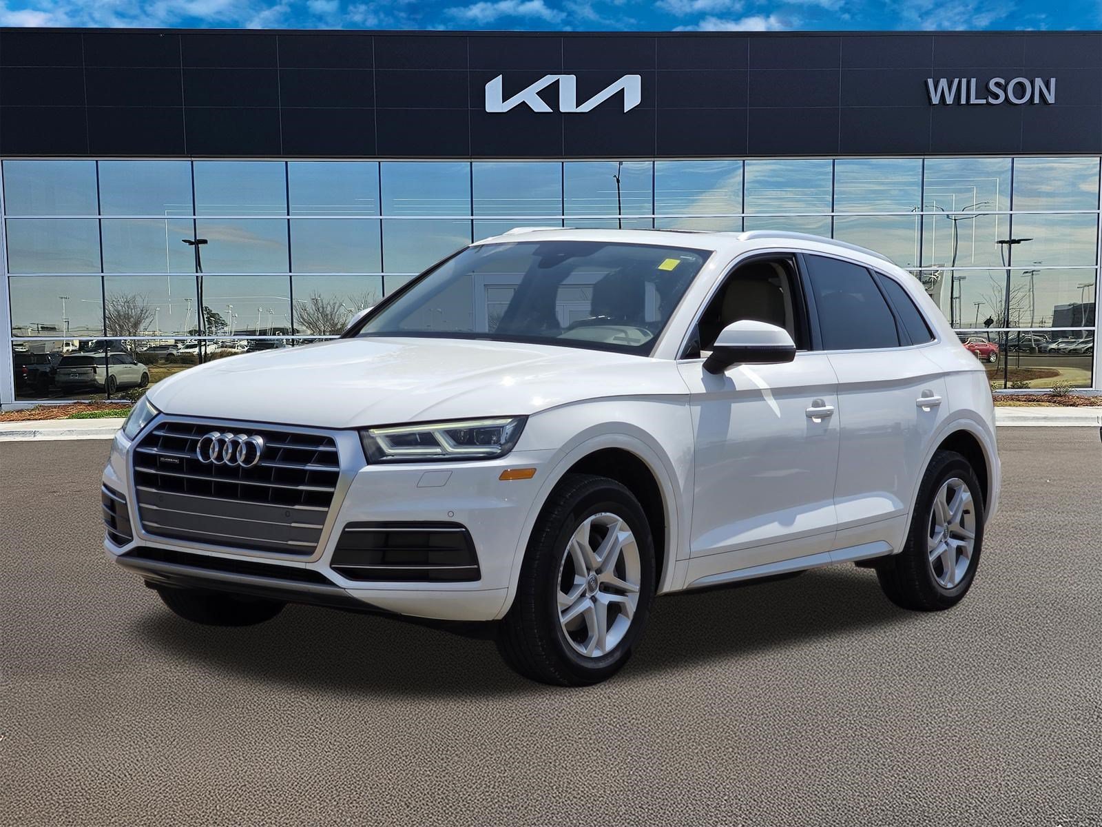 Used 2018 Ibis White Audi Tech Premium Plus image 7