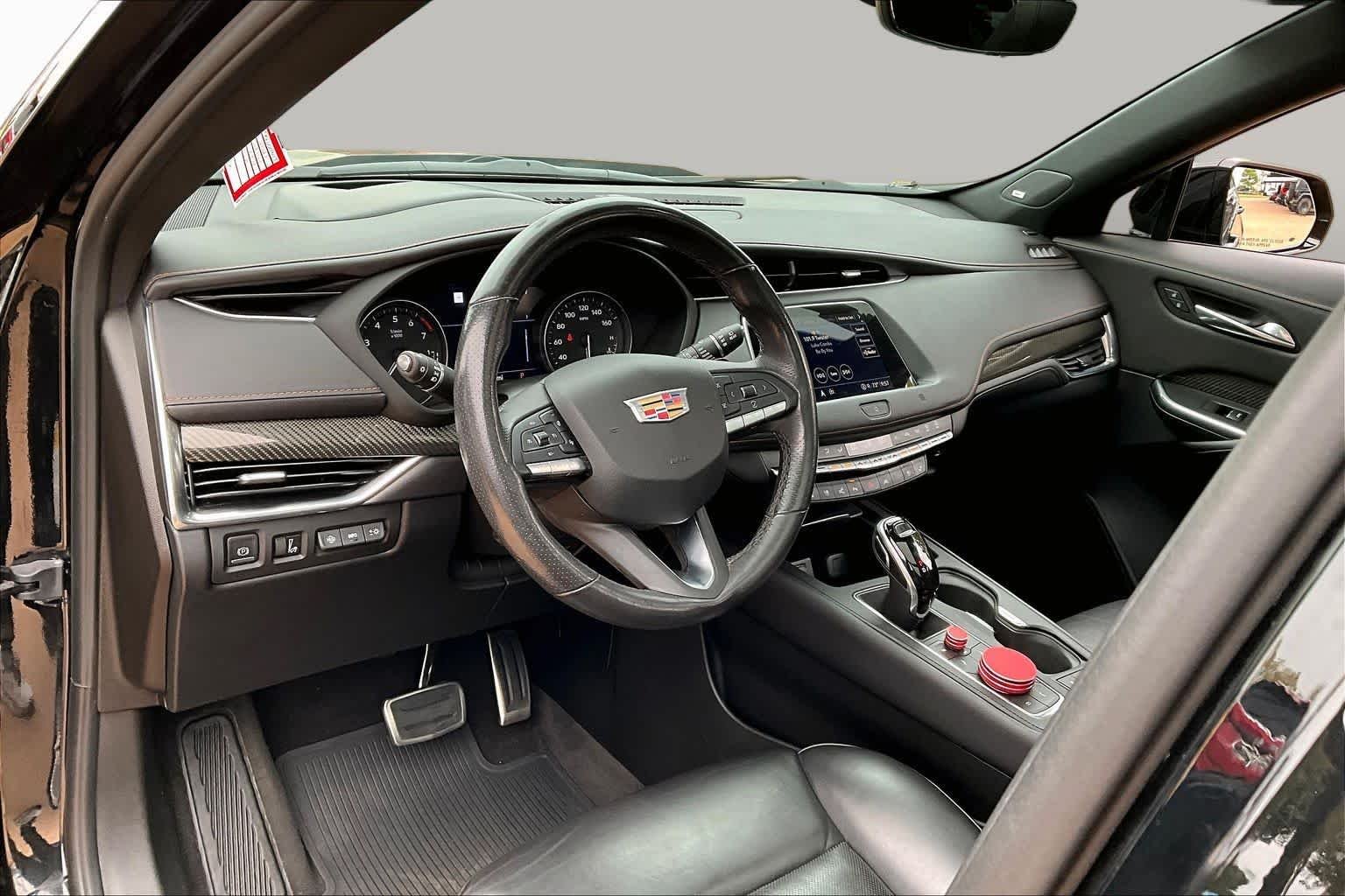 Used 2021 Stellar Black Metallic Cadillac FWD Sport image 17