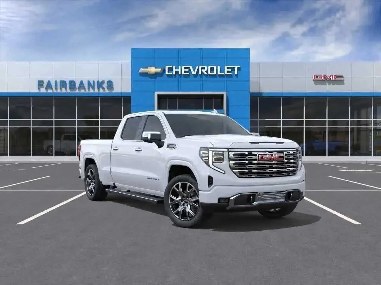 New 2026 Glacier White Tricoat GMC Denali image 1