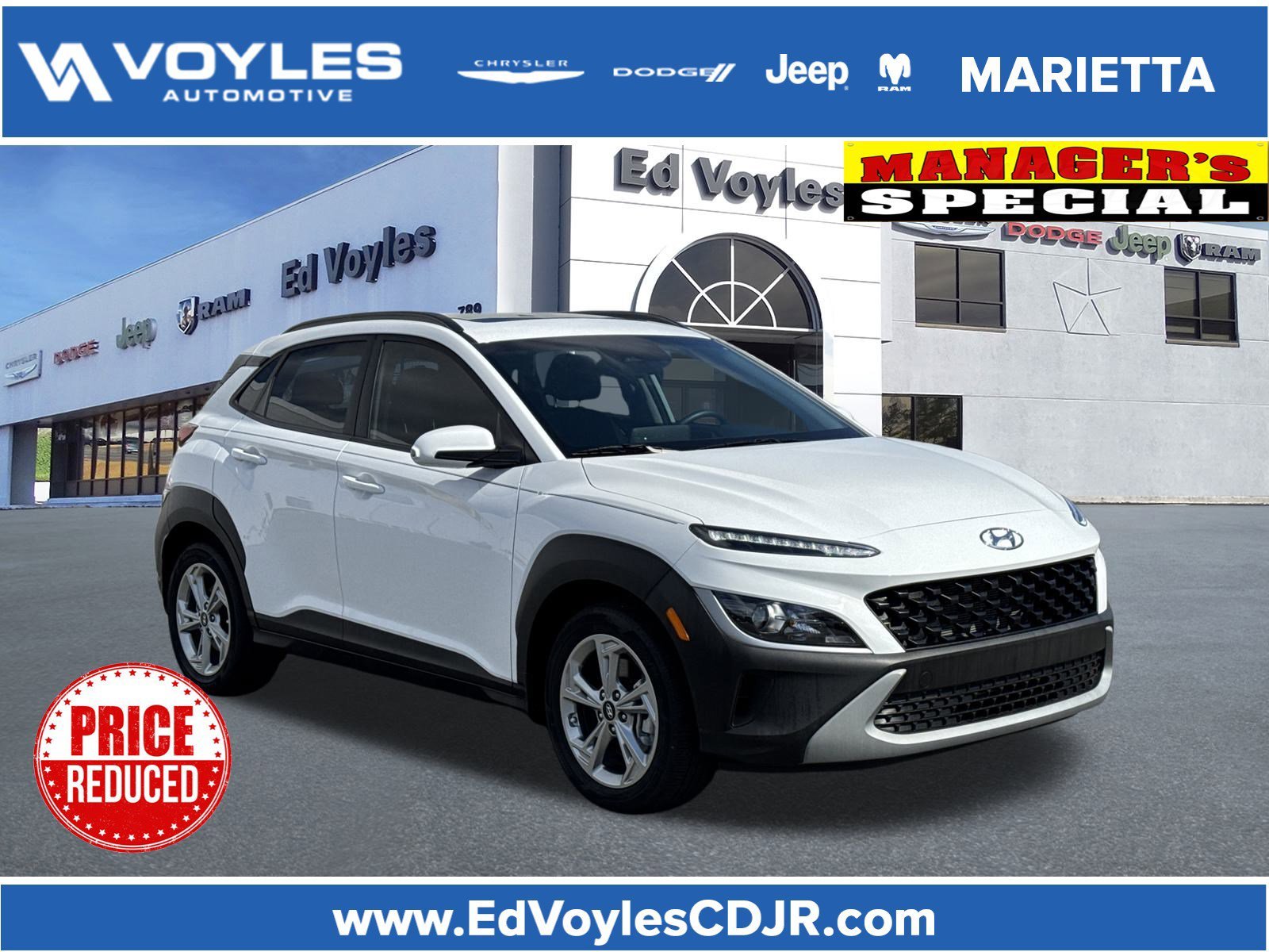 Used 2023 Lunar White Hyundai SEL image 1